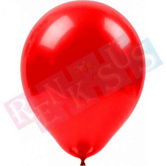 Metalik Balon Kırmızı Paket