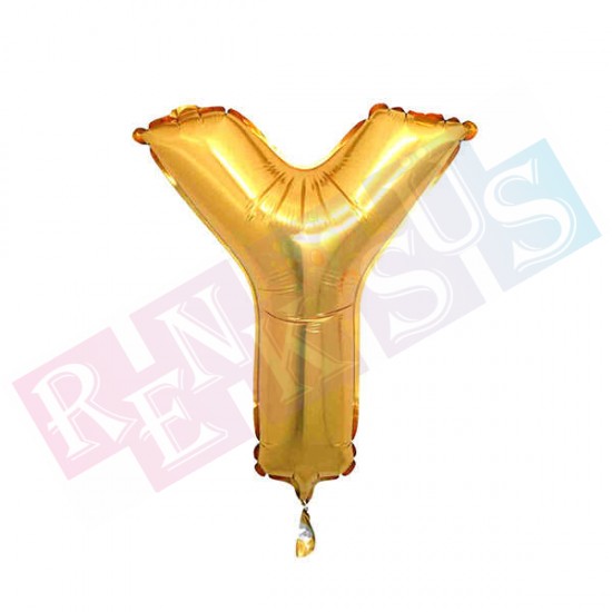 Folyo Balon 16 inç Gold Y